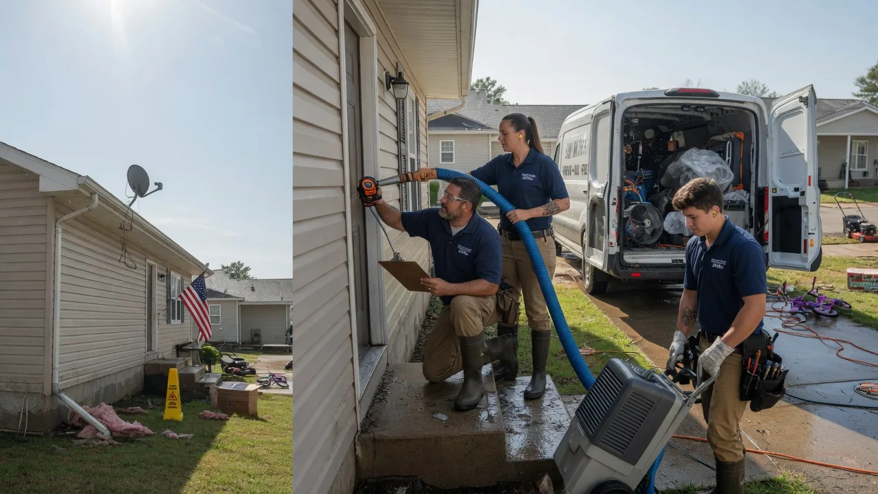 Ceiling Water Damage Restoration in Nada, TX near me