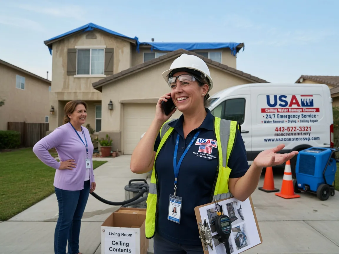 Ceiling Water Damage Restoration Nada, TX FAQs